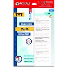 Tyt Tarih Gis Yaprak Test-Özdebir Yayınları