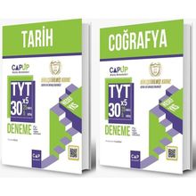 TYT Tarih ve Coğrafya Deneme Seti 2 Kitap - Çap Yayınları
