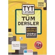 TYT Tüm Dersler Konu Özetli Çözümlü Soru Bankası 1.Oturum Kollektif Evrensel İletişim Yayınları