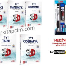 TYT Türkçe Matematik Geometri Tarih Coğrafya Soru Bankası Fırsat Seti-Çözüm 3D Yayınları