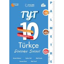 Tyt Türkçe Palmetre 10 Deneme Palme Yayınları