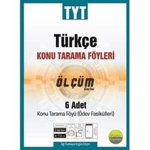 TYT Türkçe Tarama Föyleri 6 Fasikül Pano Yayınevi