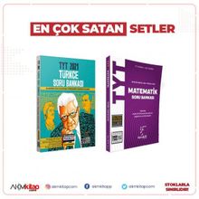 TYT Türkçe ve Matematik Soru Bankası Seti 2 Kitap Set-Karekök Yayınları