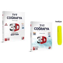 Tyt Video Destekli Coğrafya Defter ve Soru Bankası Seti - 3D Yayınları