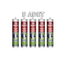 Tytan Beyaz 5 Adet Silikonize Mastik Tavan Kaplama Yapıştırıcısı