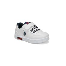 U.S. Polo Assn. 100429344 Cameron 9PR Beyaz Çocuk Spor Ayakkabı