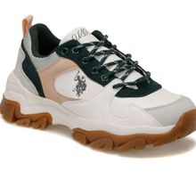 U.S. Polo Assn. 100551452 Tracky Beyaz Kadın Sneaker Ayakkabısı