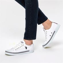 U.S. Polo Assn. 100910633 Penelope High 1FX Beyaz Kadın Havuz Taban Sneaker