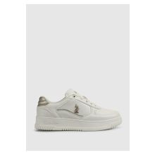 U.S. Polo Assn. 4F Grace 4PR Bej Kadın Sneaker Ayakkabı