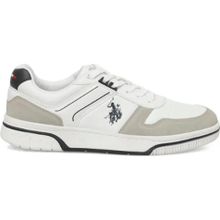 U.S. Polo Assn. 4F VICENTE 4PR Beyaz Erkek Sneaker Ayakkabı