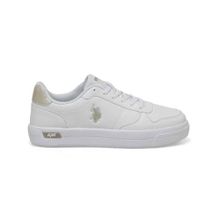 U.S. Polo Assn. 4M Ellis 4FX 101501740 Beyaz Kadın Günlük Ayakkabı