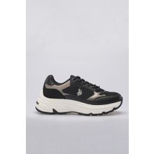 U.S. Polo Assn. 4S VIAVAI 4PR Siyah Kadın Sneaker Ayakkabı