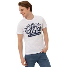 U.S. Polo Assn. 50246105 Beyaz Erkek T-shirt