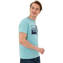 U.S. Polo Assn. 50247802 Turkuaz Erkek T-shirt