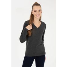 U.S. Polo Assn. 50251903-VR006 Antrasit Kadın Triko Kazak
