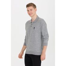U.S. Polo Assn. 50257694-VR086 Gri Melanj Triko Erkek Kazak