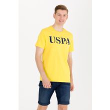 U.S. Polo Assn. 50262976-VR094 Koyu Sarı Erkek T-shirt