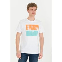 U.S. Polo Assn. 50264934-VR013 Beyaz Erkek T-shirt