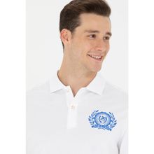 U.S. Polo Assn. 50264982-VR013 Erkek Beyaz T-shirt