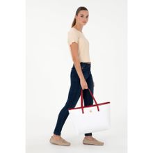 U.S. Polo Assn. 50293660-VR013 Beyaz Kadın Omuz Çantası