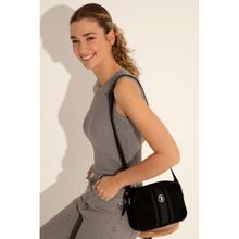 U.S. Polo Assn. 50293689-VR046 Siyah Kadın Çapraz Çanta
