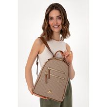 U.S. Polo Assn. 50293701-VR011 Bej Kadın Sırt Çantası