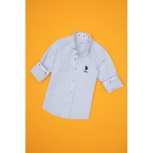 U.S. Polo Assn. 50316701-VR003 Açık Mavi Erkek Çocuk Gömlek