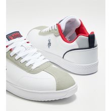 U.S. Polo Assn. Basel 3PR Beyaz Erkek Spor Ayakkabı
