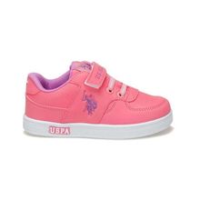U.s. Polo Assn Cameron Textile 1FX Pembe Kız Çocuk Spor Ayakkabı