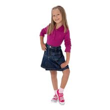 U.s. Polo Assn. Kız Çocuk Koyu Mavi Etek (Jean) 50304244-DN0023 - 11 - 12 Yaş