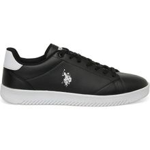 U.S. Polo Assn. Manta 3Pr Siyah Beyaz Erkek Sneaker Ayakkabı
