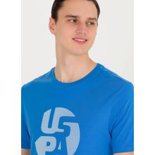 U.S. Polo Assn. ONZA Bisiklet Yaka Saks Erkek T-Shirt