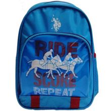 U.S. Polo Assn. PLÇAN20180 Çift Bölmeli Mavi Lacivert Anaokul Çantası