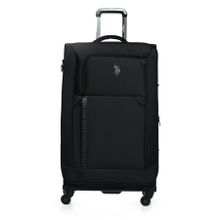 U.S. Polo Assn. PLVLZ22804A Siyah Büyük Boy Kumaş Valiz