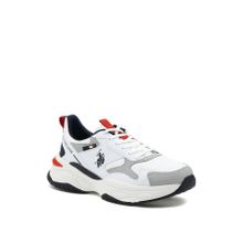 U.S. Polo Assn. Solidar 1PR Beyaz Erkek Sneaker