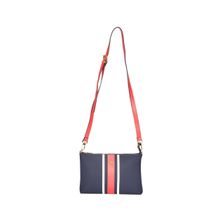 U.S. Polo Assn. US24270 Lacivert Beyaz Kırmızı 24x18x8 cm Kadın Çapraz Çanta
