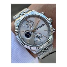 U.S. Polo Assn. USPA.1054.B01 Çelik Kordon İç Fonksiyonları Aktif 5 Atm Suya Dayanıklı Erkek Kol Saati