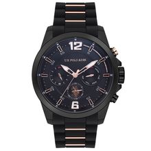 U.S. Polo Assn. USPA1009-06 Siyah Erkek Kol Saati