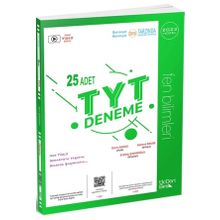 Üç Dört Beş Yayıncılık TYT Fen Bilimleri 25 Deneme