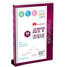 Üç Dört Beş Yayınları AYT 10'lu Matematik Deneme Yeni