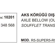 Üçel 10201 Renault Kangoo Dış Aks Körüğü