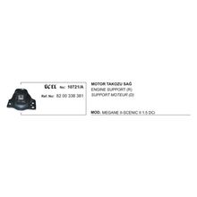 Üçel 10721A Renault Megane II Scenic II 1.5 1.9 DCI Sağ Motor Takozu
