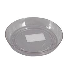 Üçsan Orkide 1,5 lt Şeffaf Beyaz Saksı Tabağı