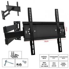 Ufix 7011 124-140 cm 49-55 inç 140 cm Üç Kollu Hareketli LCD Askı Aparatı