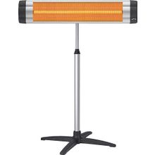 Ufo 1900 W 25 m2 Termostatlı Elektrikli Ayaklı Infrared Isıtıcı