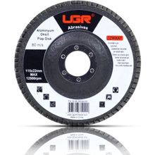UGR 115 mm 100 Kum 5 Adet Metal Ahşap Flap Disk Zımpara