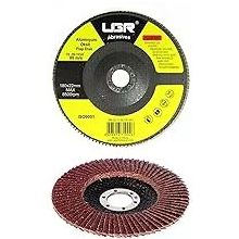 UGR 180 mm 40 Kum Metal Ahşap Flap Disk Zımpara