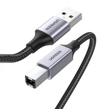 Ugreen 1.5 mt USB-A To USB-B 2.0 Örgülü Yazıcı Kablosu