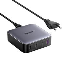 Ugreen 90928 Nexode 100W Gan Type-C QC PD 4 Portlu 3xUSB-C 1xUSB-A Gri Masaüsü Hızlı Şarj Cihazı