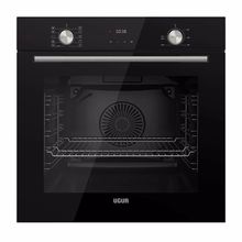 Uğur UAF 6011D SCPET Fry Art Siyah Ankastre Fırın